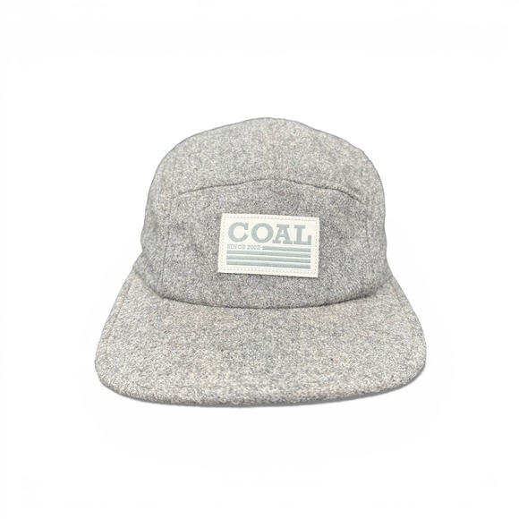H3 Headwear Other - Coal Headwear Gray Wool 5 Panel Cap Since 2002 Patch Adjustable Vintage
